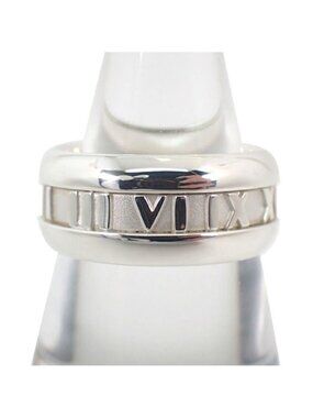 Tiffany & Co 925 Atlas Wide Ring